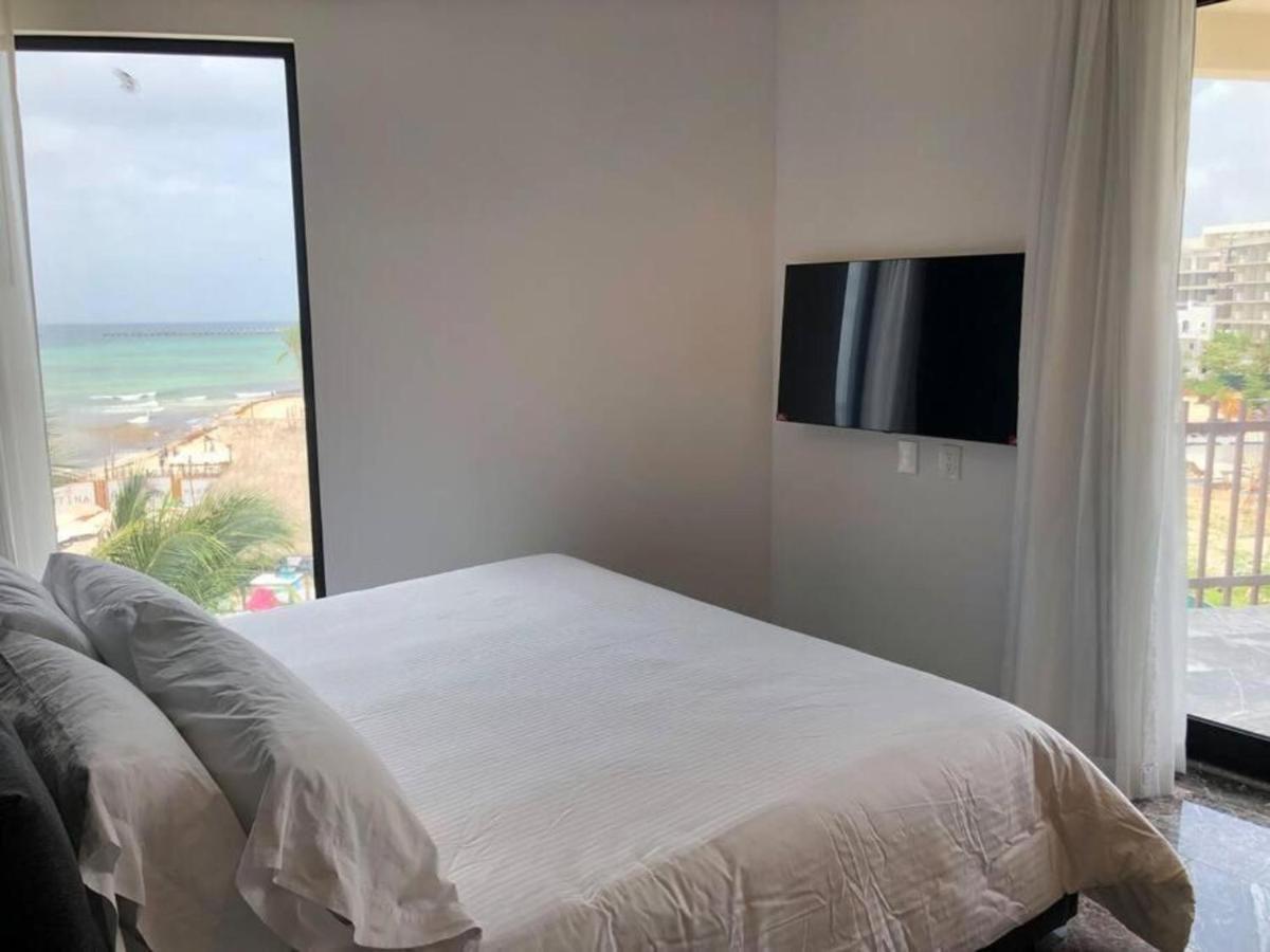 Deluxe Aparment Whit Beach & Ocean View 8 Pax Playa del Carmen Exterior photo