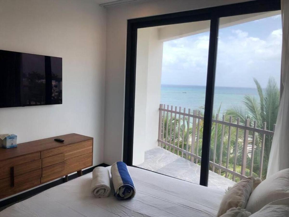 Deluxe Aparment Whit Beach & Ocean View 8 Pax Playa del Carmen Exterior photo