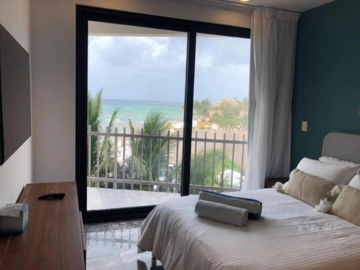 Deluxe Aparment Whit Beach & Ocean View 8 Pax Playa del Carmen Exterior photo