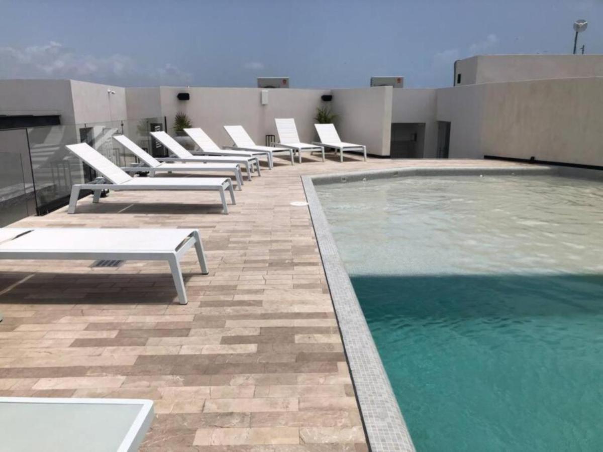 Deluxe Aparment Whit Beach & Ocean View 8 Pax Playa del Carmen Exterior photo