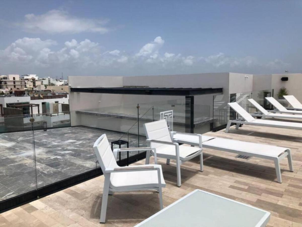 Deluxe Aparment Whit Beach & Ocean View 8 Pax Playa del Carmen Exterior photo