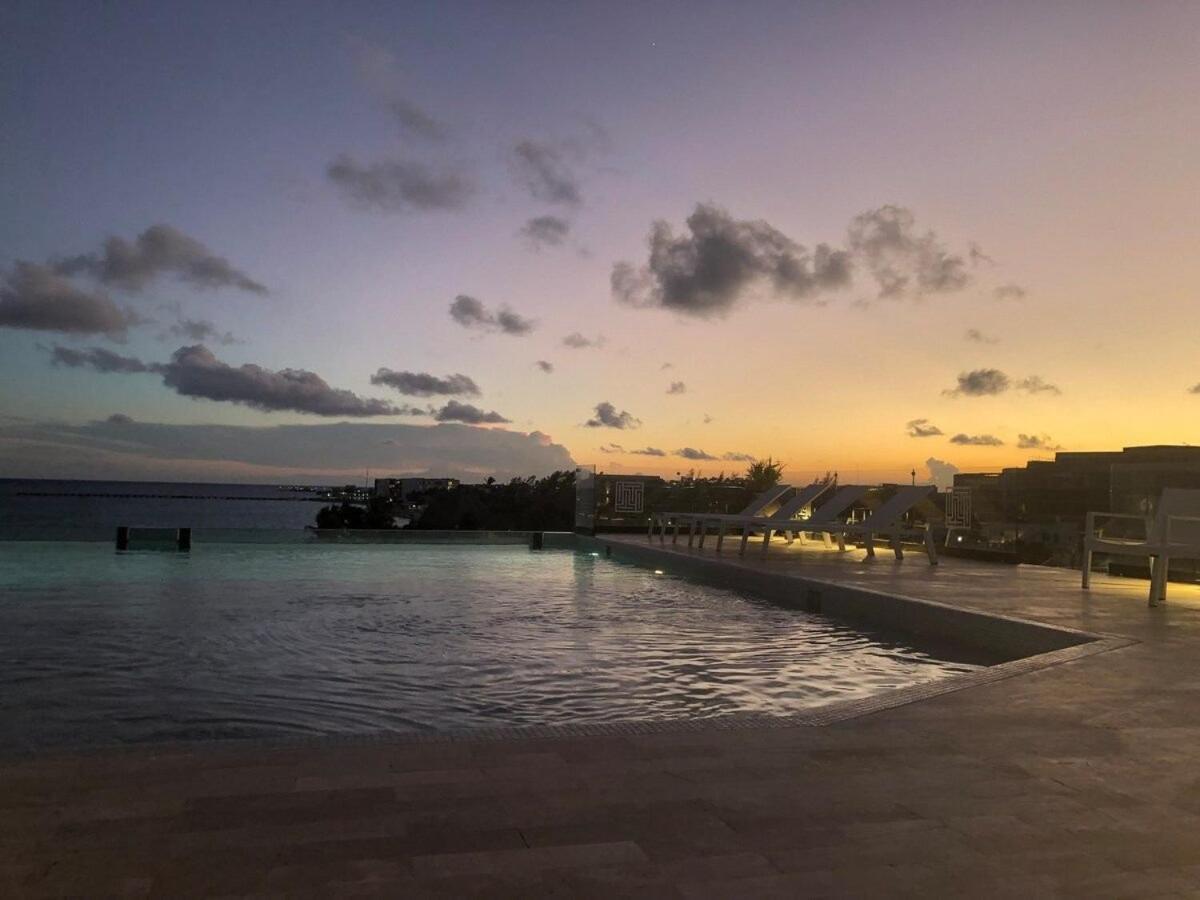 Deluxe Aparment Whit Beach & Ocean View 8 Pax Playa del Carmen Exterior photo
