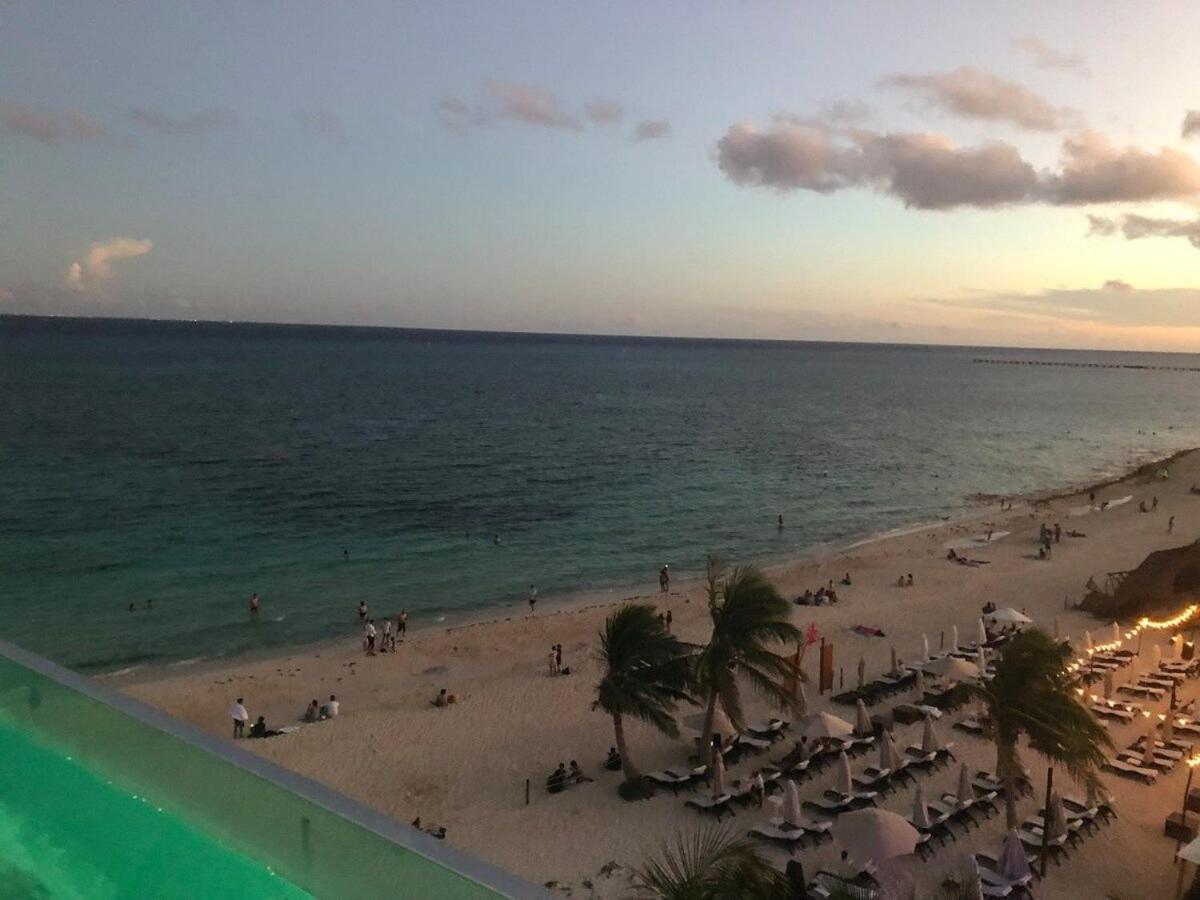 Deluxe Aparment Whit Beach & Ocean View 8 Pax Playa del Carmen Exterior photo