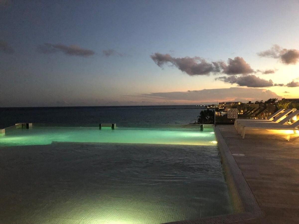 Deluxe Aparment Whit Beach & Ocean View 8 Pax Playa del Carmen Exterior photo