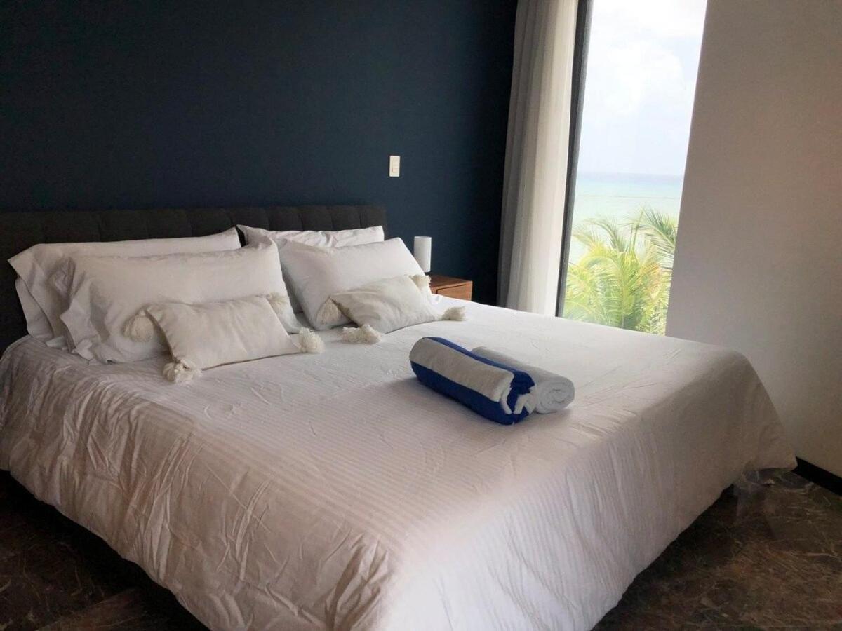 Deluxe Aparment Whit Beach & Ocean View 8 Pax Playa del Carmen Exterior photo