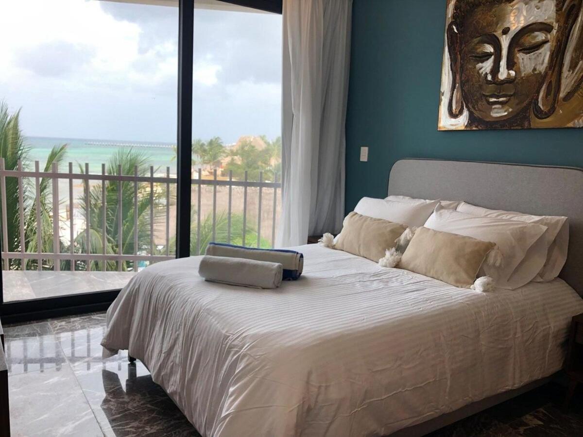 Deluxe Aparment Whit Beach & Ocean View 8 Pax Playa del Carmen Exterior photo
